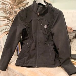 The North Face Black Jacket Coat Soft Shell Small